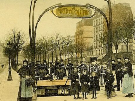 Les entrées de métro Guimard