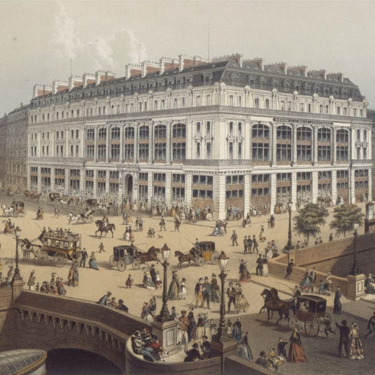 Les grands magasins Parisiens Les grands magasins Parisiens